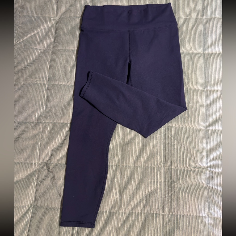 Fabletics Boost PowerHold High-Waisted 7/8
Legging Deep Navy/Multi Large